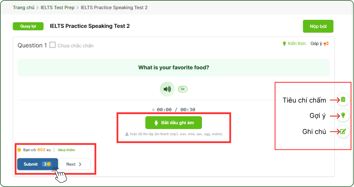 cách dùng ai chấm bài